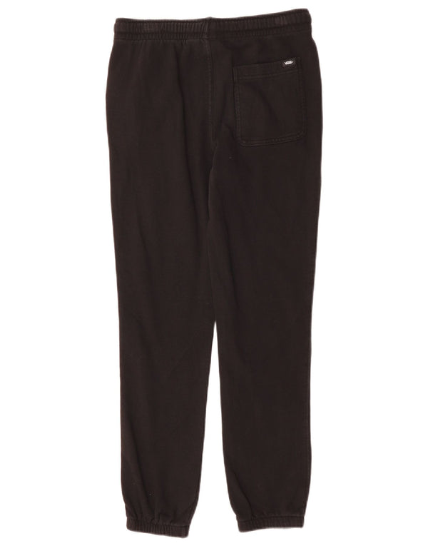 Vans Boys Tracksuit Trousers Joggers 10-11 Years Medium  Black Cotton
