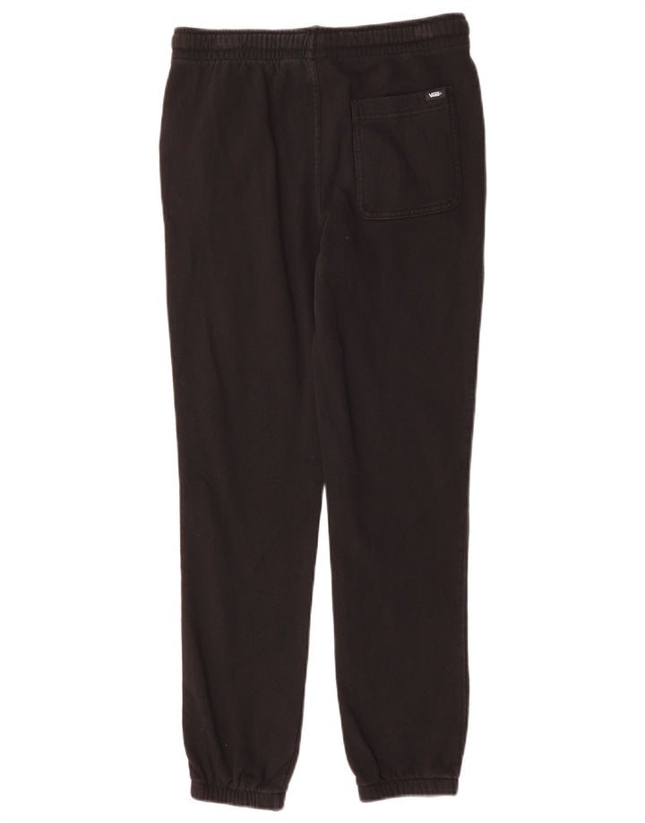 Vans Boys Tracksuit Trousers Joggers 10-11 Years Medium  Black Cotton