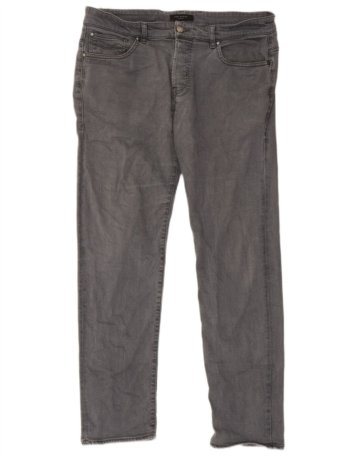 Ted Baker Mens Slim Jeans W34 L31 Grey