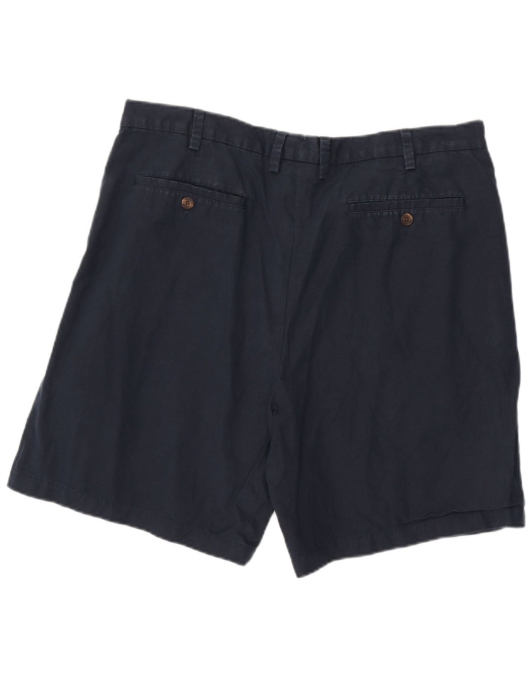 ORVIS Mens Chino Shorts W40 XL Navy Blue Cotton
