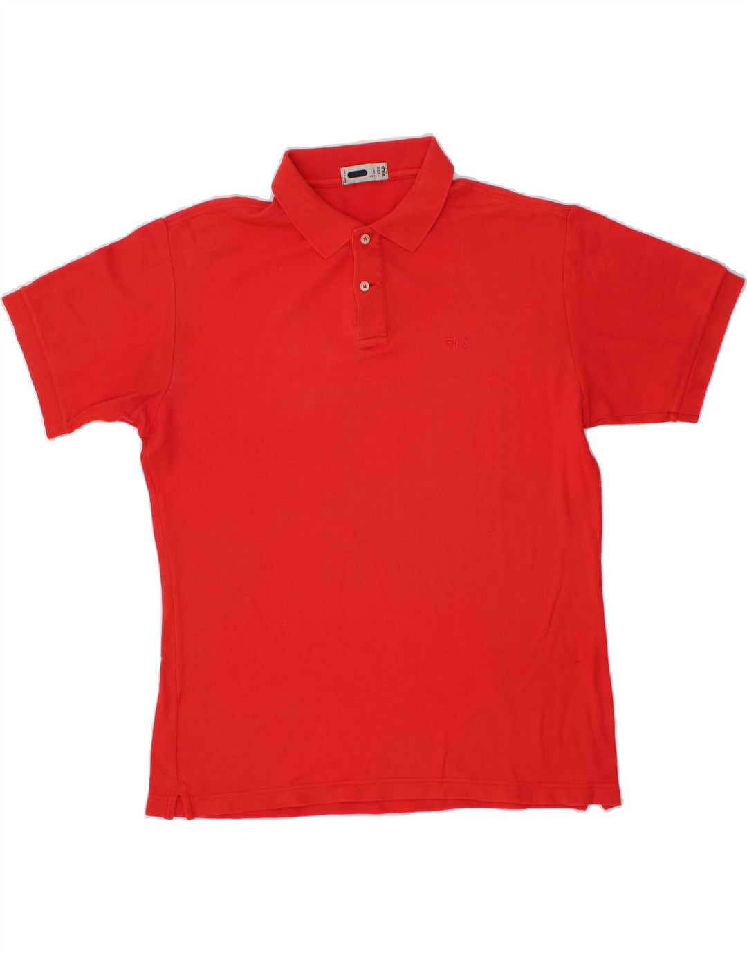 FILA Mens Polo Shirt IT 54 XL Red Vintage Fila and Second-Hand Fila from Messina Hembry 