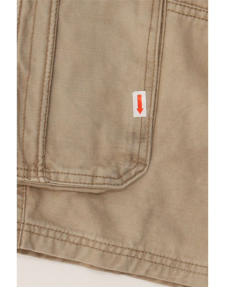 MOUNTAIN WAREHOUSE Mens Cargo Shorts W38 XL Beige Cotton