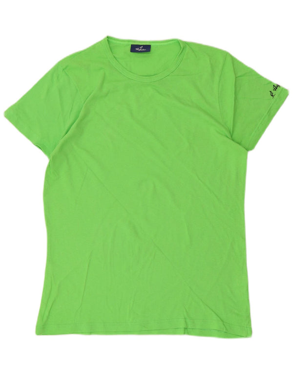AUSTRALIAN L'ALPINA Mens T-Shirt Top Medium Green Cotton