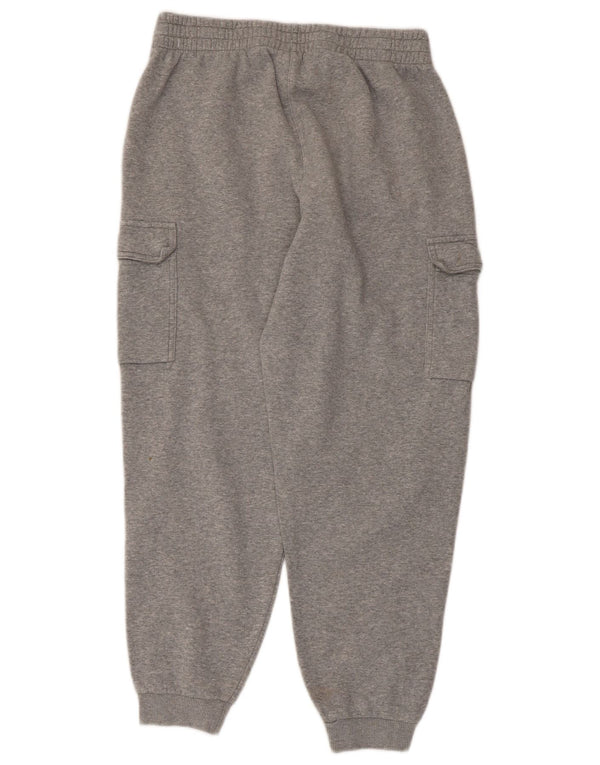 NIKE Boys Cargo Tracksuit Trousers Joggers 13-14 Years XL Grey Flecked