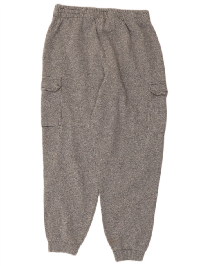 NIKE Boys Cargo Tracksuit Trousers Joggers 13-14 Years XL Grey Flecked