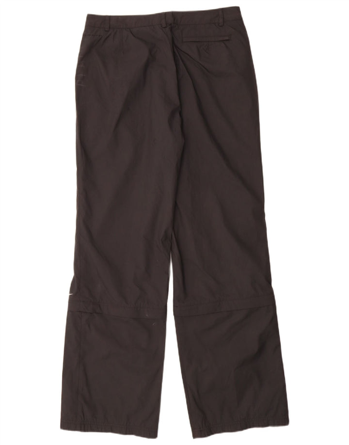 NIKE Womens Tracksuit Trousers UK 12 Medium  Black Polyester