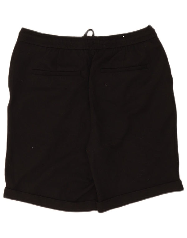 Zara Mens Sport Shorts Medium Black Polyester