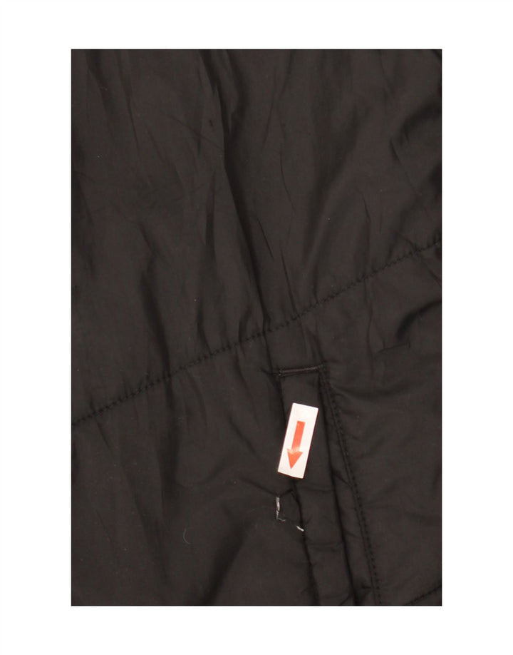 Puma Womens Padded Jacket UK 14 Large Black