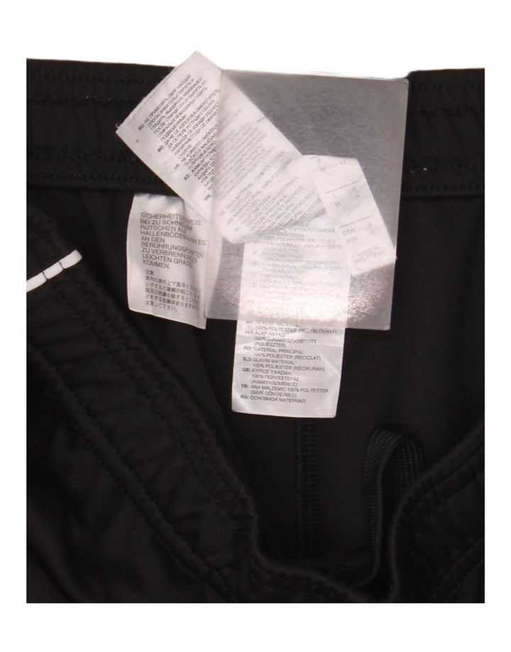 Adidas Mens Tracksuit Trousers Medium Black Polyester