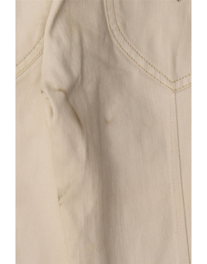 Diesel Womens Rokket Slim Jeans W31 L28 Off White Cotton