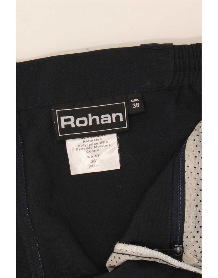 Rohan Mens Pegged Chino Trousers W38 L31 Navy Blue