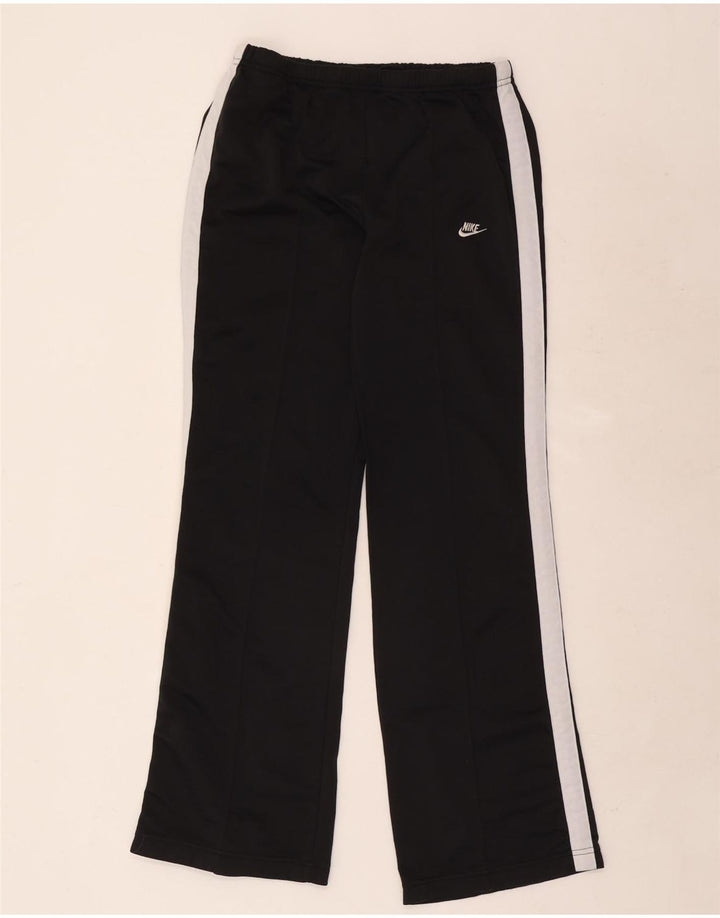 Nike Womens Full Tracksuit UK 8/10 Small Black Colourblock Polyester