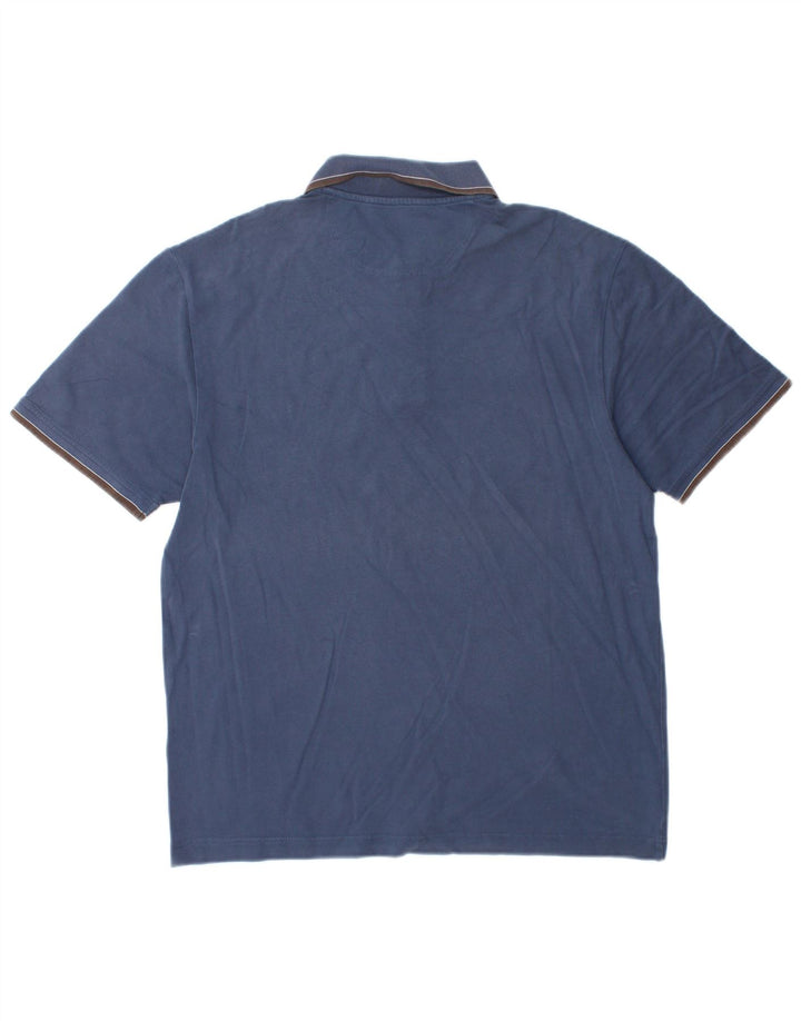 Champion Mens Polo Shirt Large Navy Blue