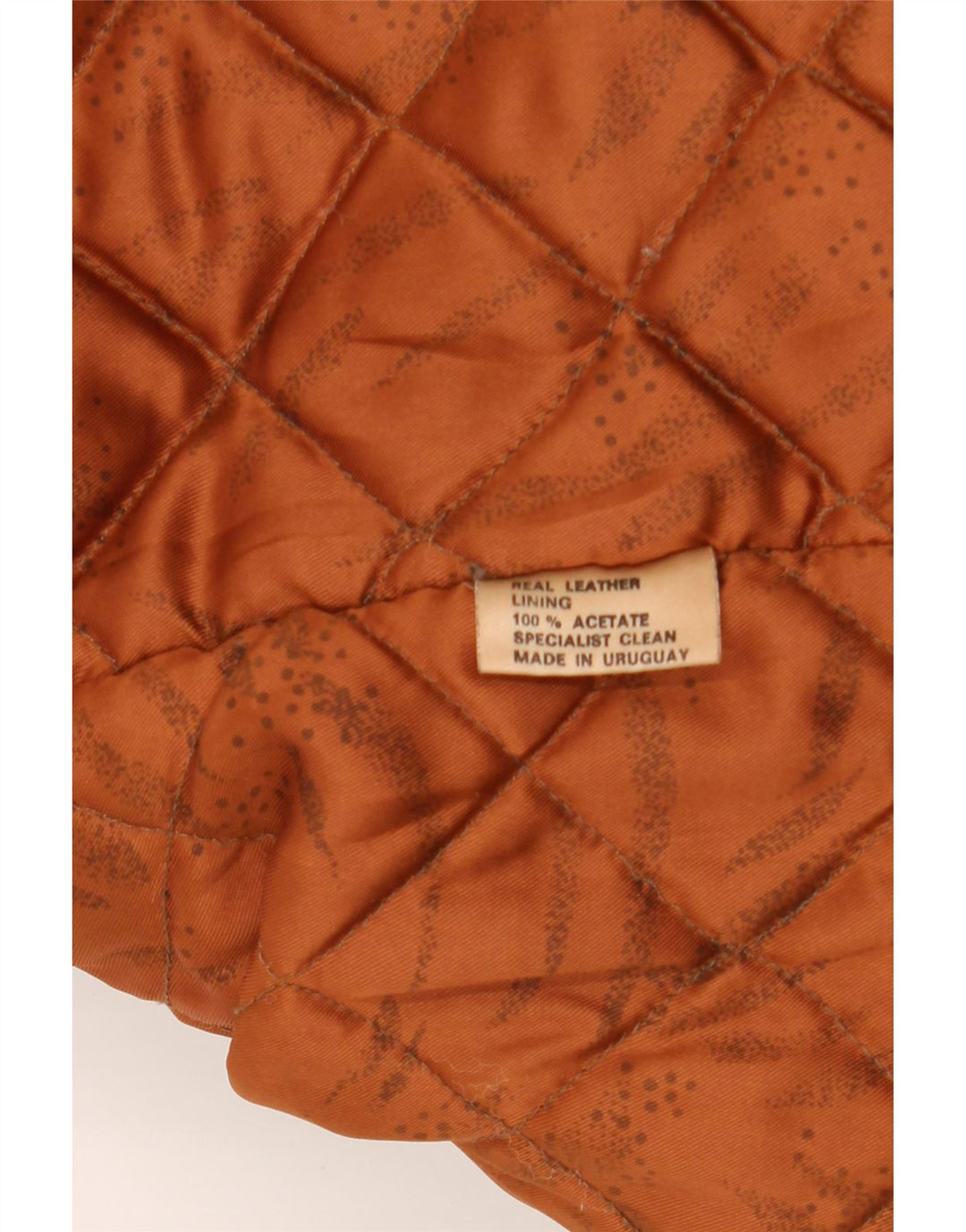 Vintage Mens Leather Jacket UK 42 XL Khaki Leather