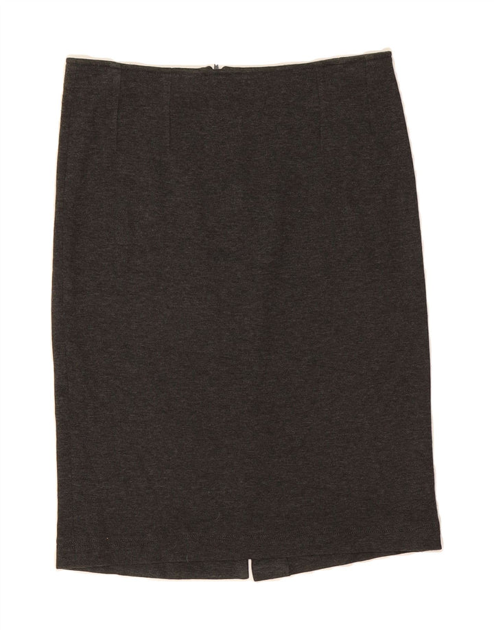 POI BY KRIZIA Womens Straight Skirt W30 Medium Grey Vintage Poi By Krizia and Second-Hand Poi By Krizia from Messina Hembry 