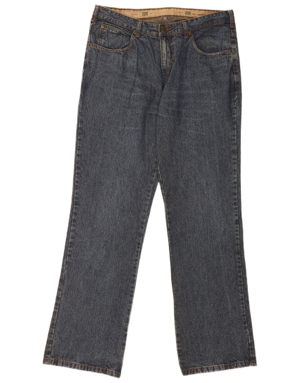Rivers Mens Straight Jeans W36 L33 Blue Cotton