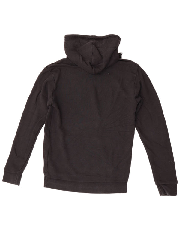 Adidas Mens Hoodie Jumper Small Black Cotton