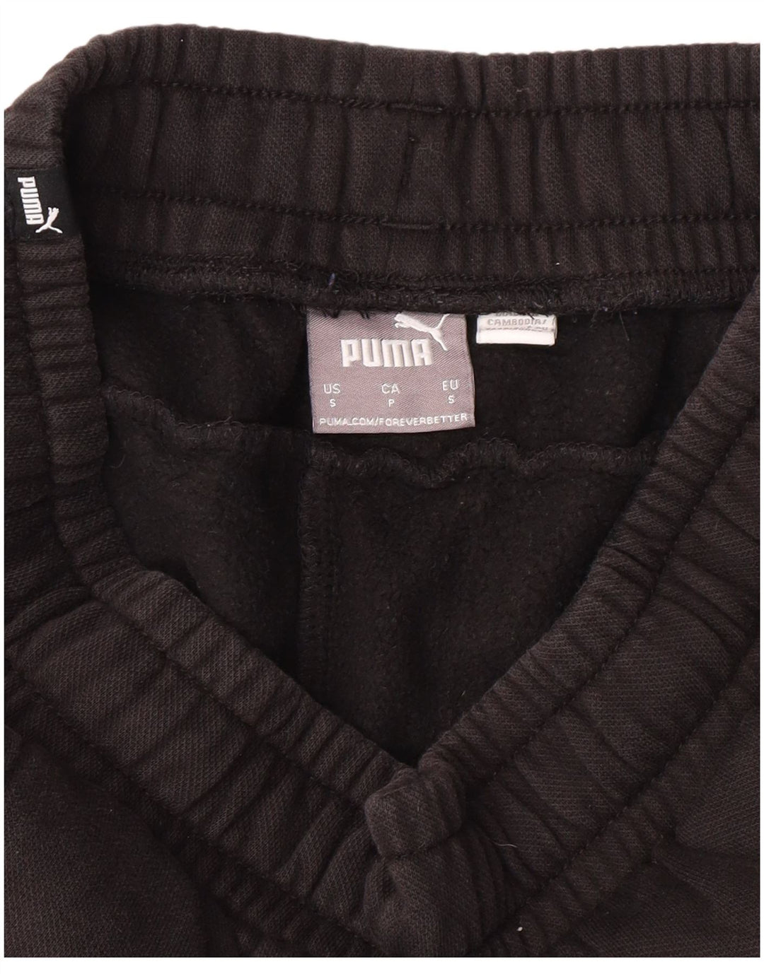 Puma Womens Tracksuit Trousers Joggers UK 10 Small Black