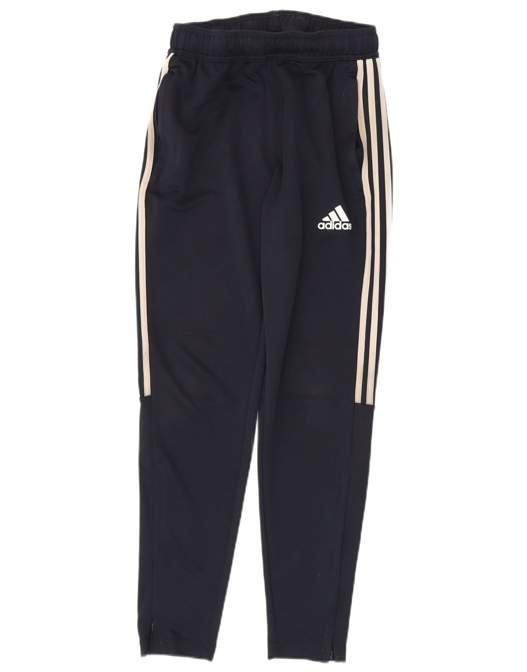 ADIDAS Mens Aeroready Tracksuit Trousers Small  Navy Blue Polyester Vintage Adidas and Second-Hand Adidas from Messina Hembry 
