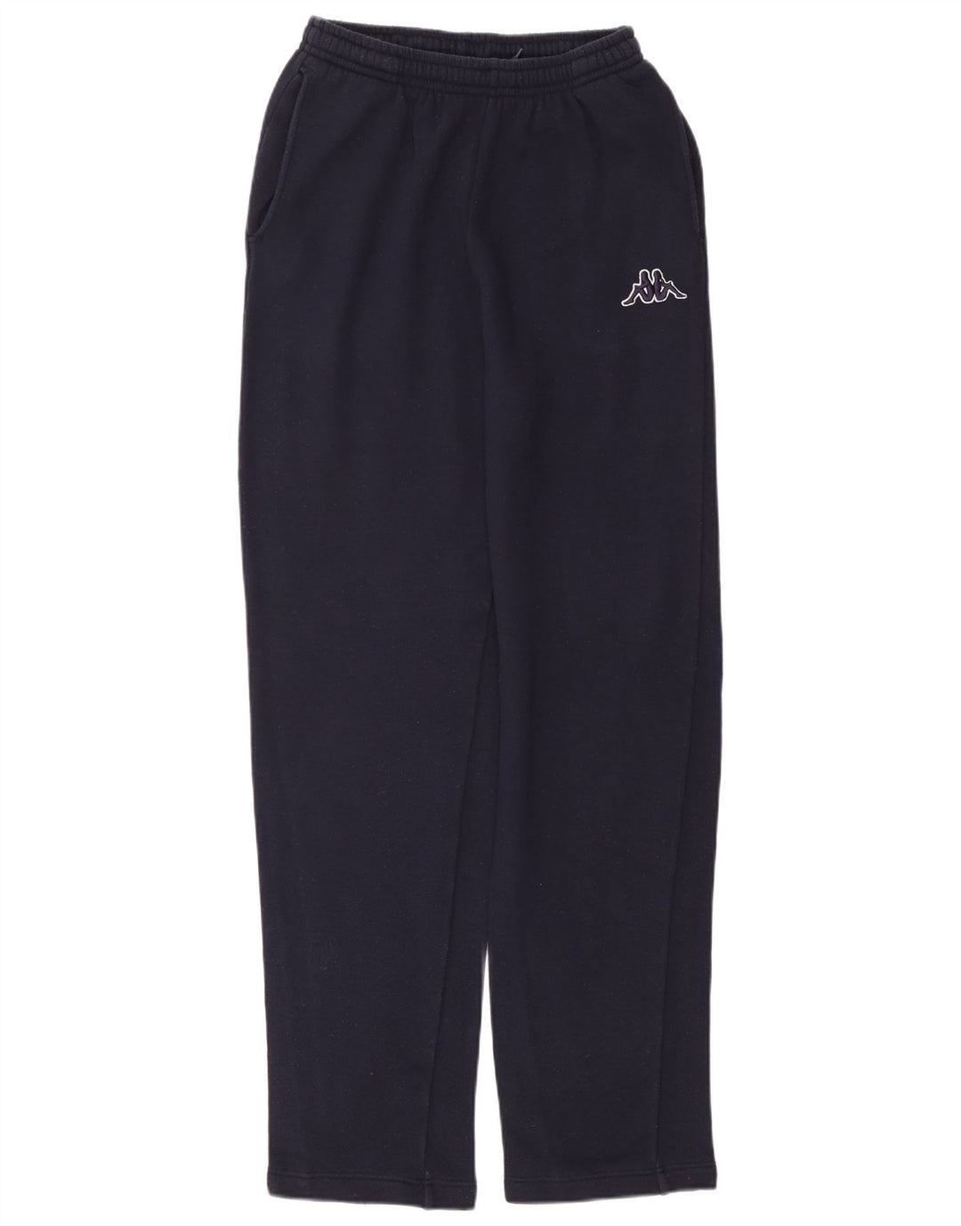 KAPPA Mens Tracksuit Trousers Large Navy Blue Cotton
