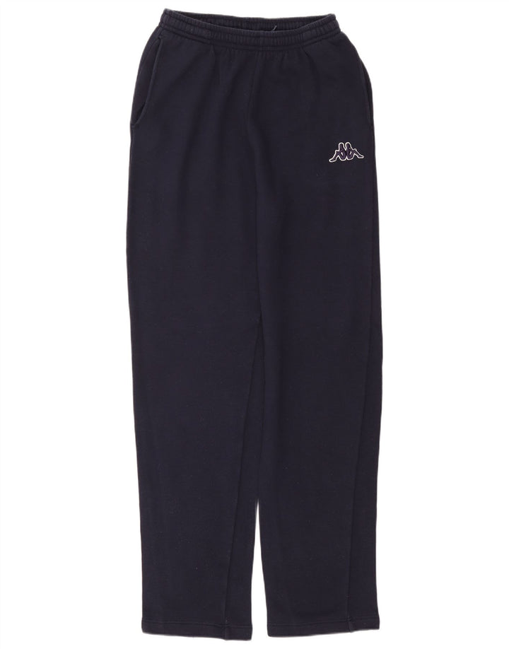 KAPPA Mens Tracksuit Trousers Large Navy Blue Cotton