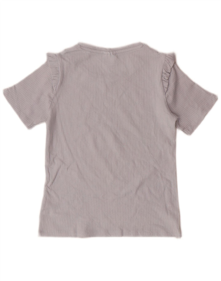 Zara Girls T-Shirt Top 11-12 Years Blue