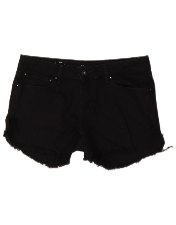 Levi's Womens Denim Shorts W31 Medium  Black Cotton