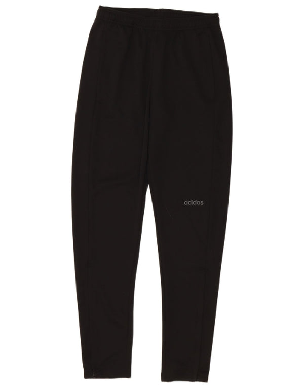 Adidas Girls Aeroready Tracksuit Trousers 13-14 Years  Black Polyester