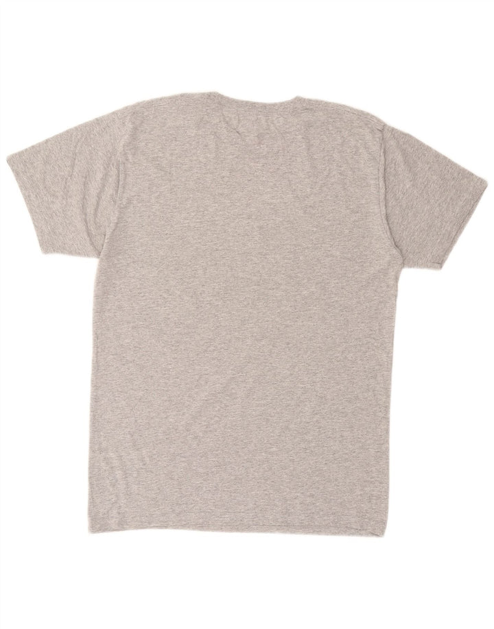 VANS Mens Classic Fit T-Shirt Top Medium Grey Cotton