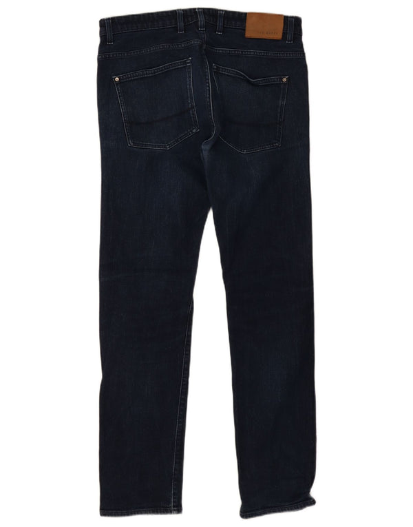 Ted Baker Mens Regular Slim Jeans W34 L32 Blue