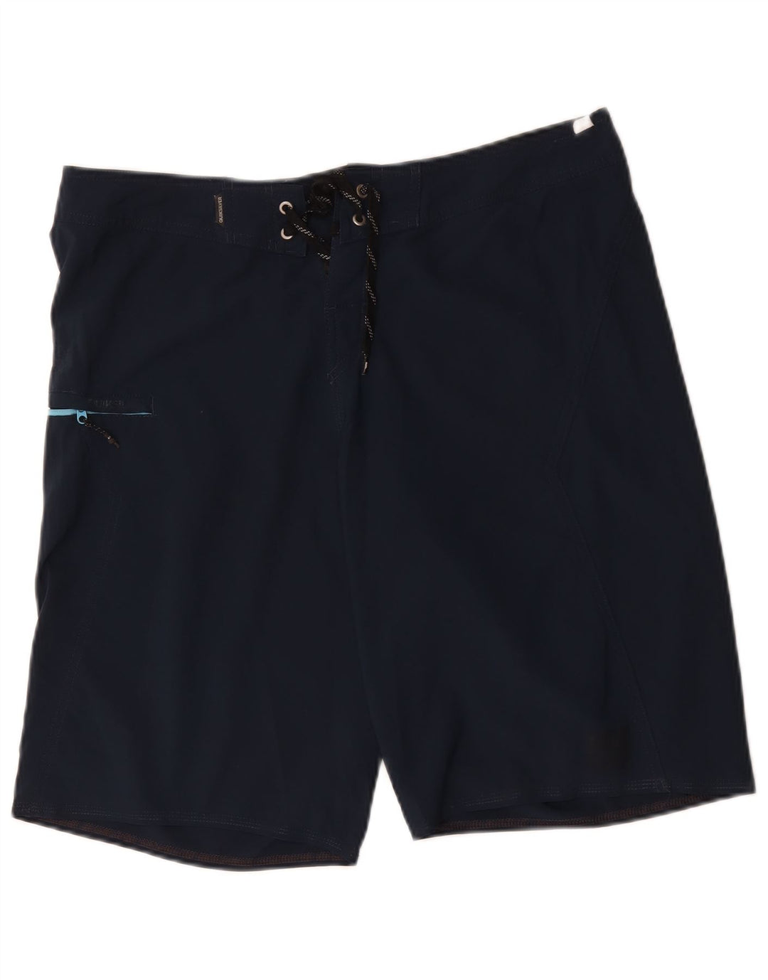 Quiksilver Mens Swimming Shorts Large Navy Blue Polyester
