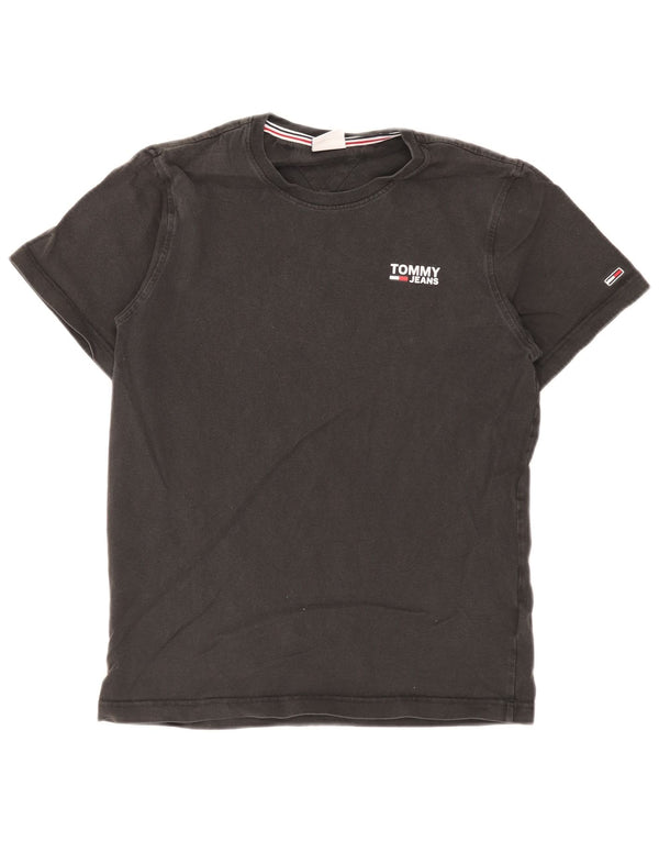 Tommy Hilfiger Mens T-Shirt Top Small Black