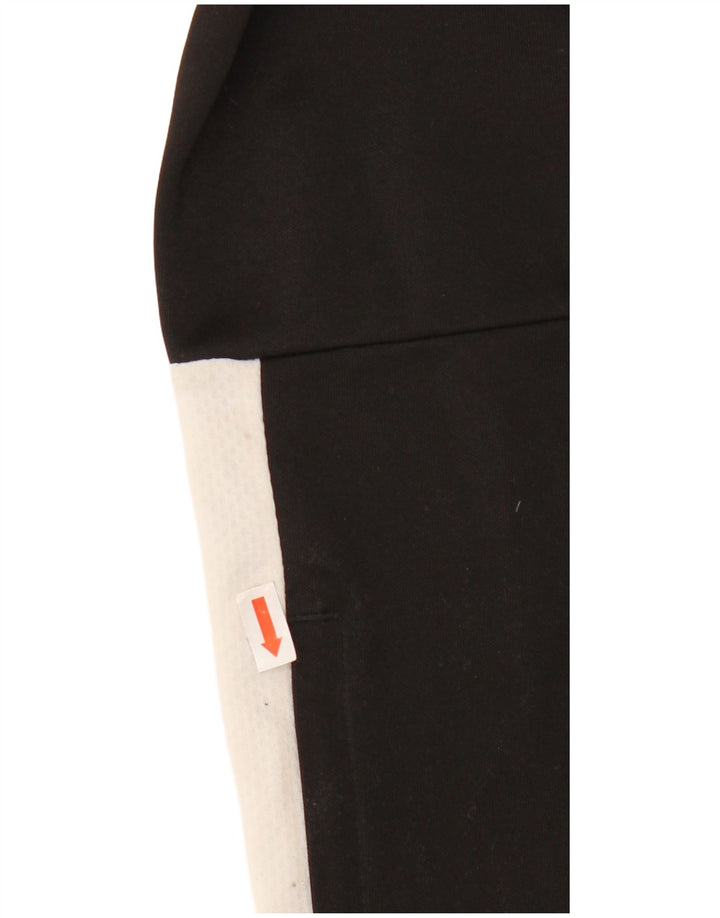 Puma Boys Tracksuit Trousers 13-14 Years Black Colourblock Polyester