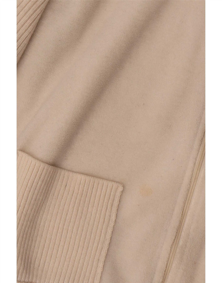 Fila Womens Cardigan Sweater UK 12 Medium Beige Polyacrylic