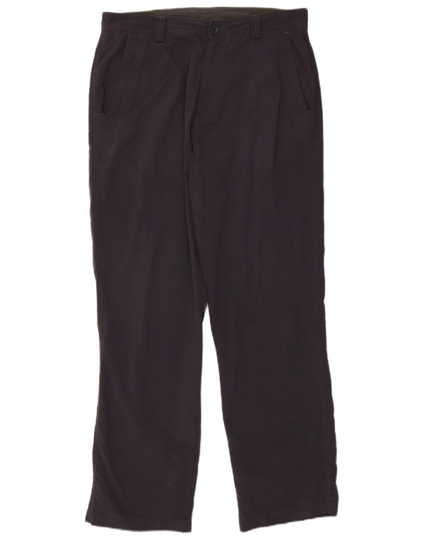 Rohan Mens Straight Chino Trousers W34 L31 Grey Polyamide