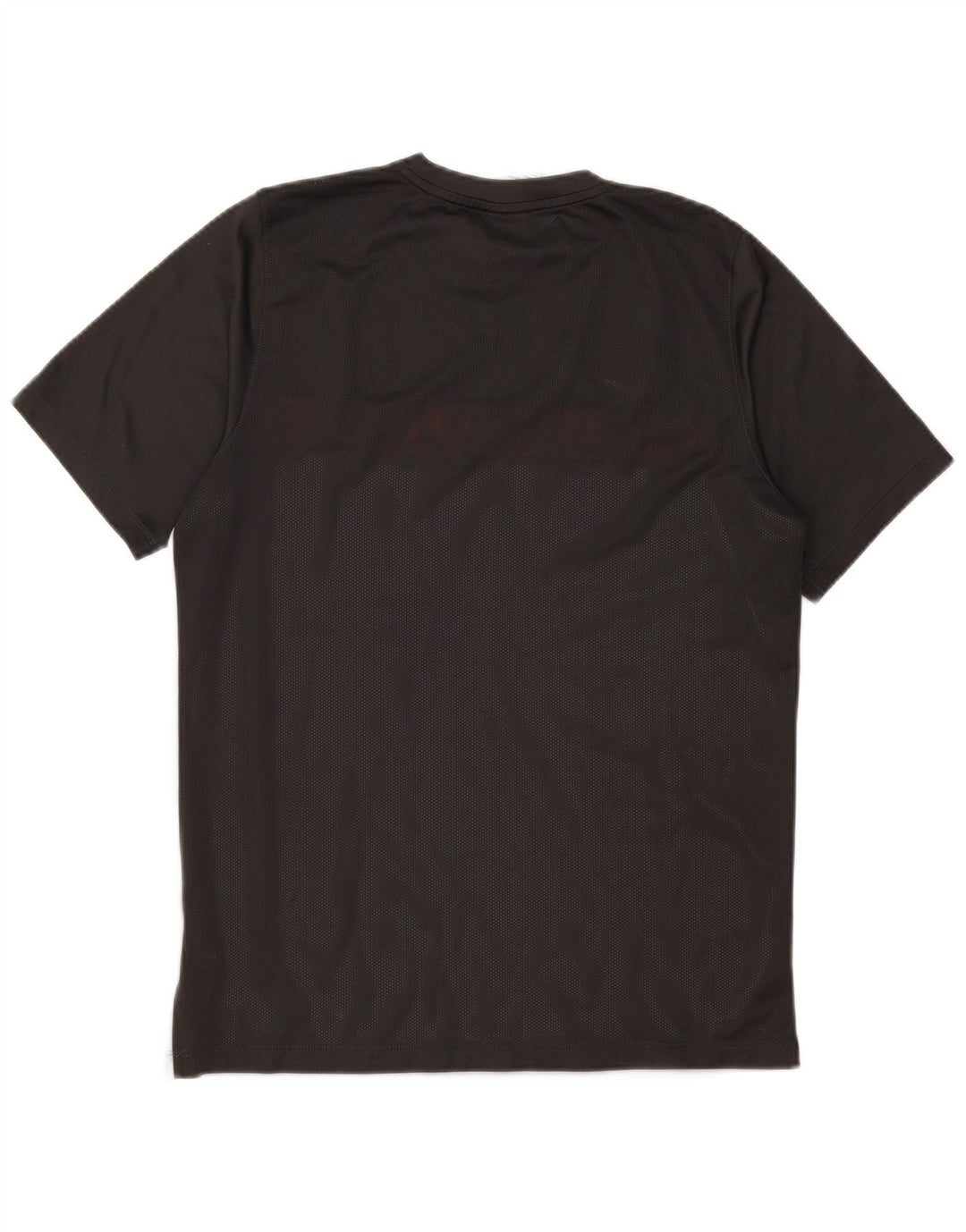 Nike Mens Dri Fit T-Shirt Top Large Grey Colourblock Polyester