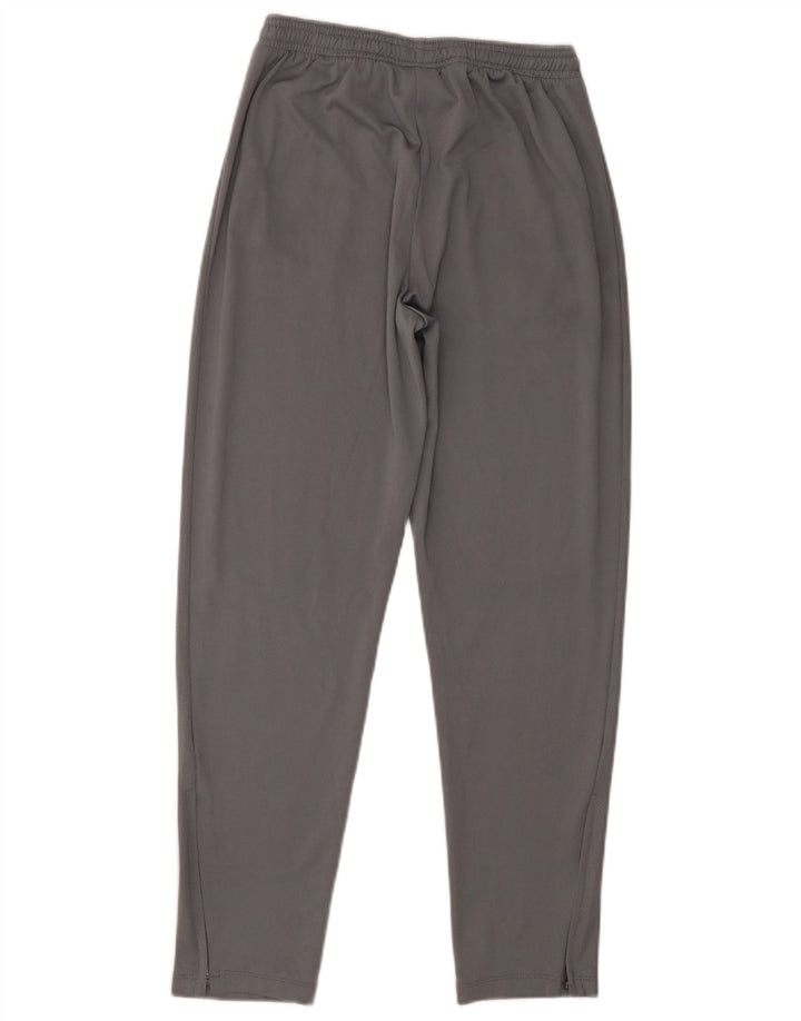 Nike Boys Dri Fit Tracksuit Trousers 13-14 Years XL Grey Polyester