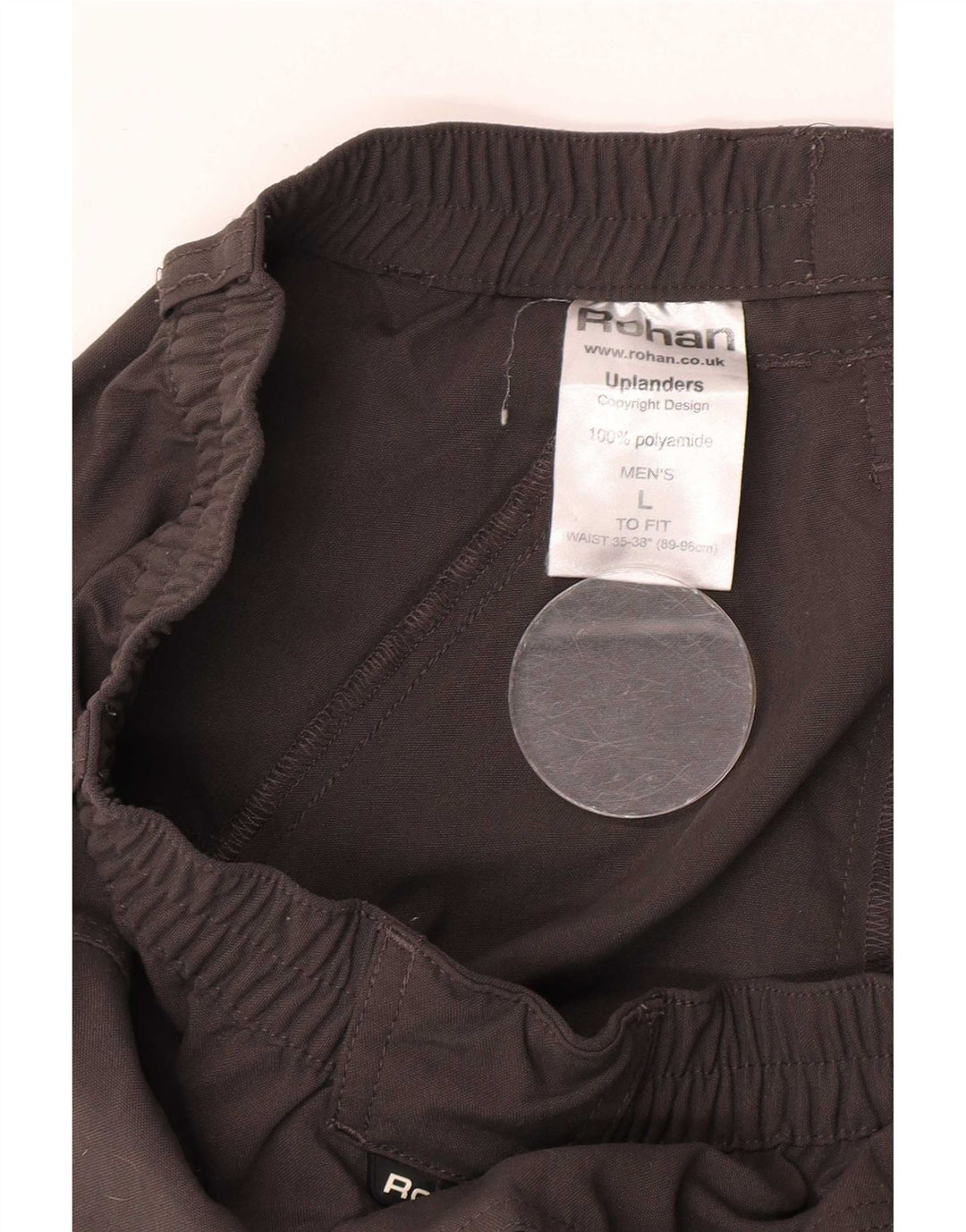 Rohan Mens Straight Cargo Trousers Large W34 L30 Grey Polyamide