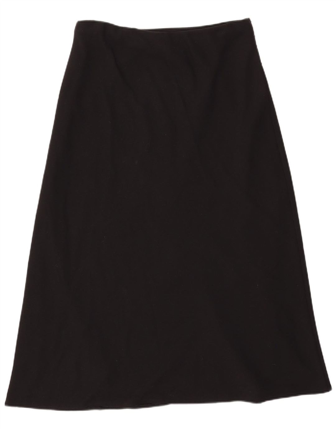 Marks & Spencer Womens A-Line Skirt UK 16 Large W33 Black Polyester