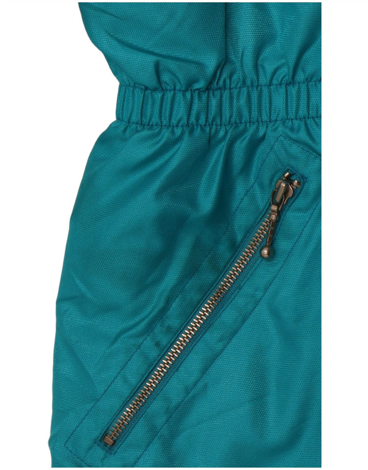 DUBIN Womens Oversized Ski Jacket EU 44 XL Blue Colourblock Sports