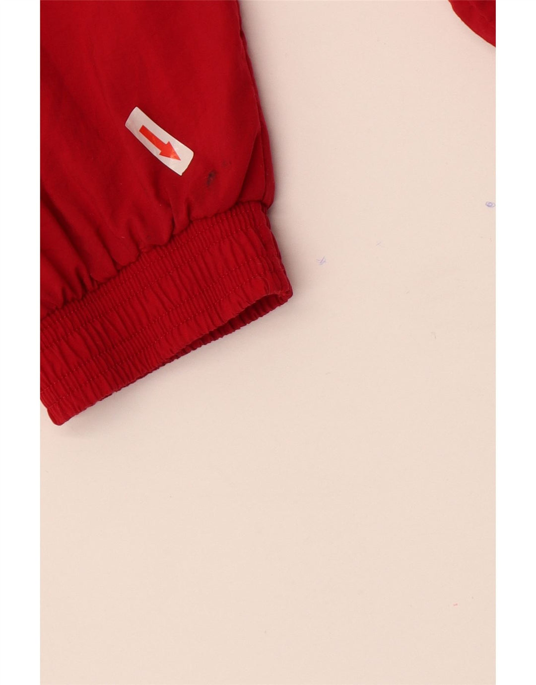 Puma Mens Tracksuit Top Jacket Large Red Colourblock Polyamide