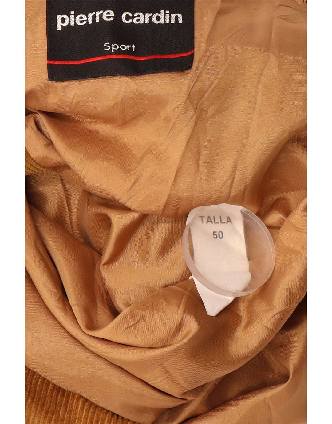 PIERRE CARDIN Mens 3 Button Corduroy Blazer Jacket IT 50 Large Brown