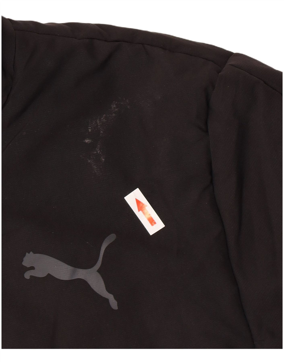 Puma Mens Padded Jacket UK 36 Small Black Polyester