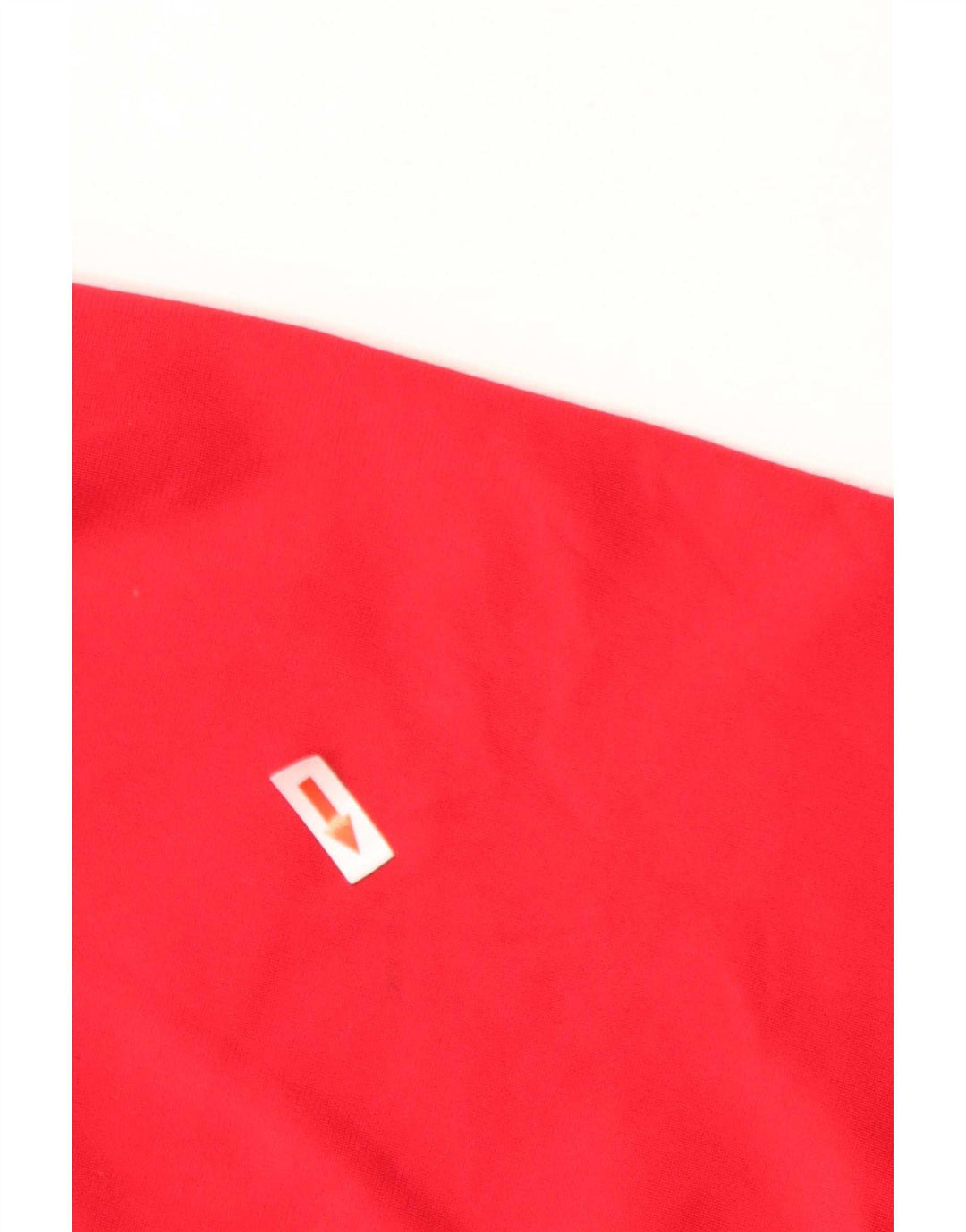 Fila Mens Tracksuit Top Jacket XL Red Colourblock Polyester