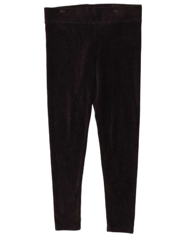 Marks & Spencer Womens Leggings UK 14 Large Black Cotton