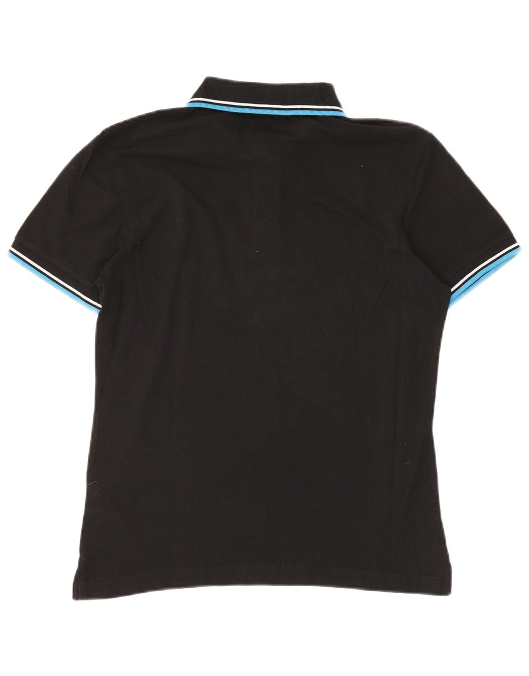 Diadora Mens Polo Shirt Small Black Cotton