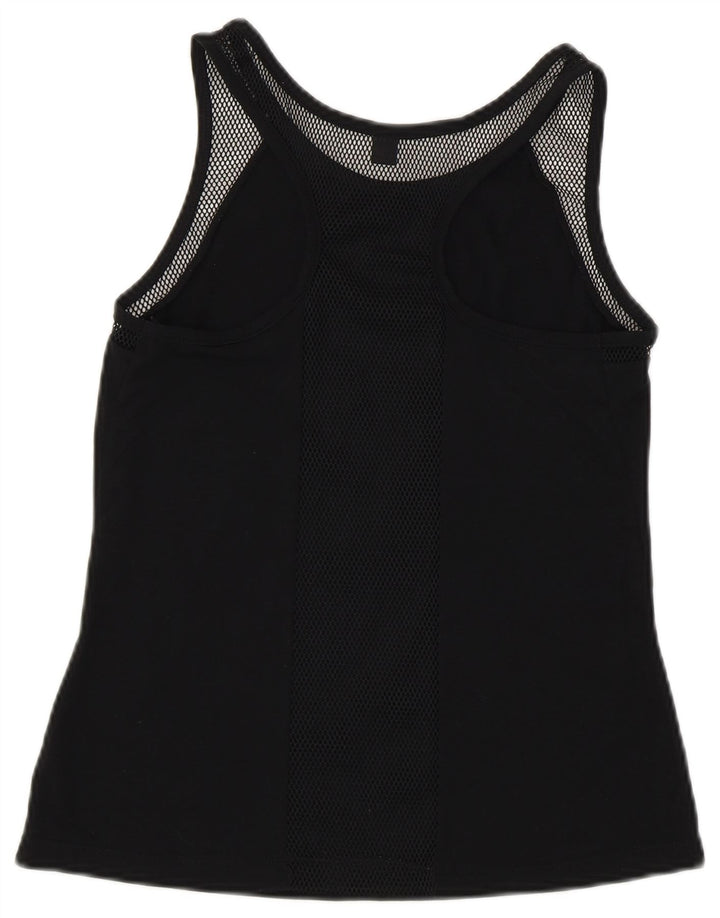ARENA Womens Graphic Vest Top UK 4 XS Black Polyester