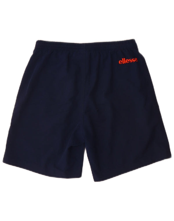 Ellesse Boys Sport Shorts 11-12 Years Navy Blue Polyester
