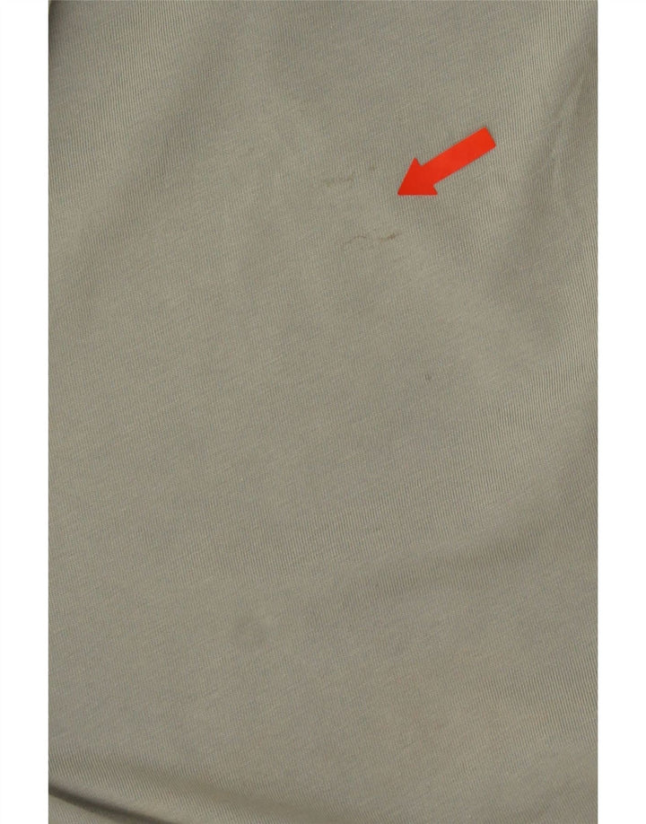CALVIN KLEIN Mens T-Shirt Top Small Grey Cotton
