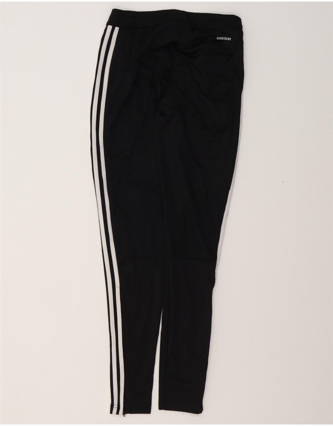 ADIDAS Womens Aeroready Tracksuit Trousers UK 4/6 XS  Black Polyester